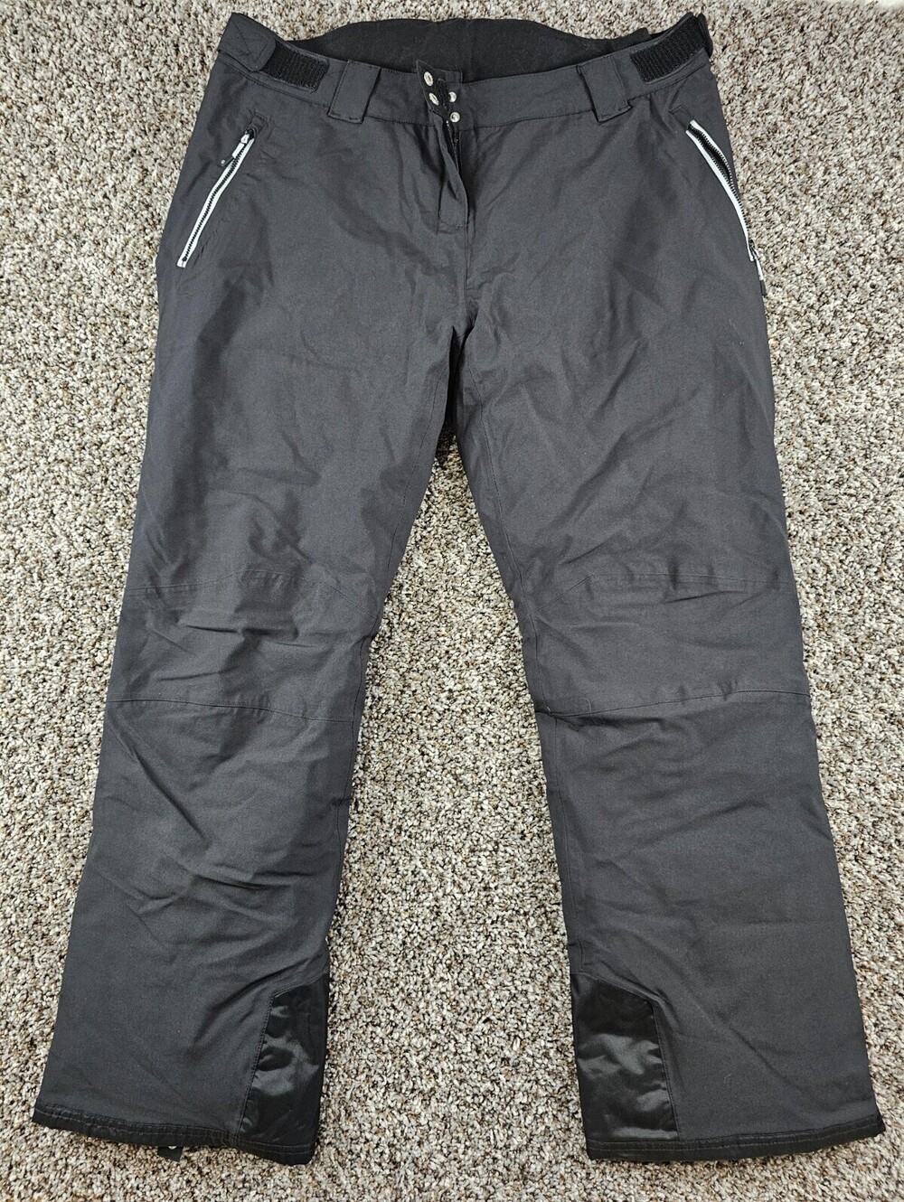 Dare 2B Mens Sz L (34") Snow Ski Pants Black Winter Pants
